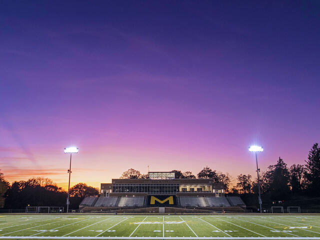 View of Kenneth R. Gill Stadium/Rembert Field