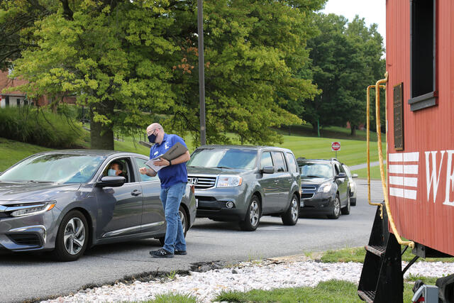 McDaniel’s move-in was shifted to a whole new experience for all students with staggered times that spread out over six days starting Aug. 14.