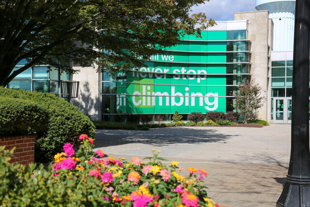 Never Stop Climbing - Gill Center