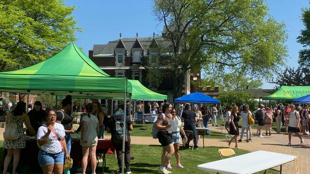 McDaniel College Earth Day fair 