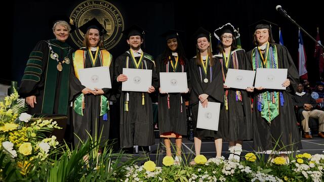 Argonaut Award winners with President Jasken.