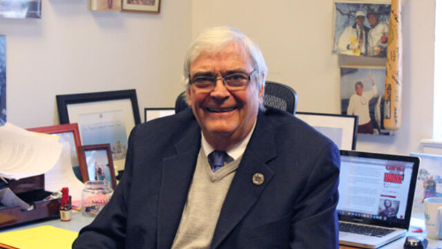 Photo of McDaniel Political Science professor Herb Smith